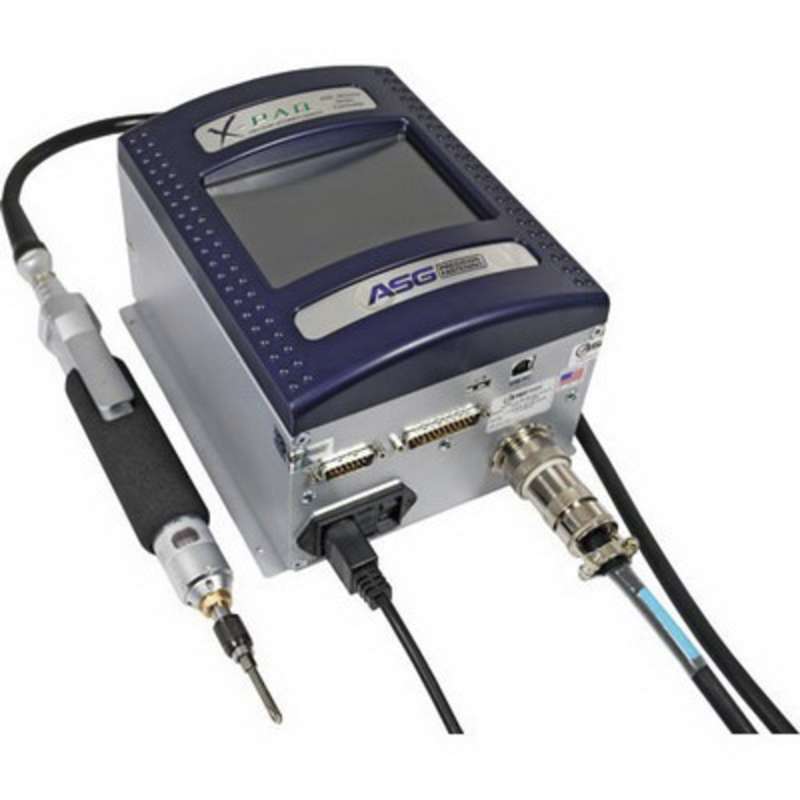 X-PAQ SD2500 Electric Inline Tool System (Screwdriver with Controller), Push/Lever Start, Max Torque 35 LbIn, 1/4"Hex Drive, 800 Rpm